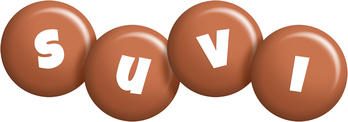 Suvi candy-brown logo