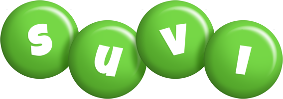 Suvi candy-green logo