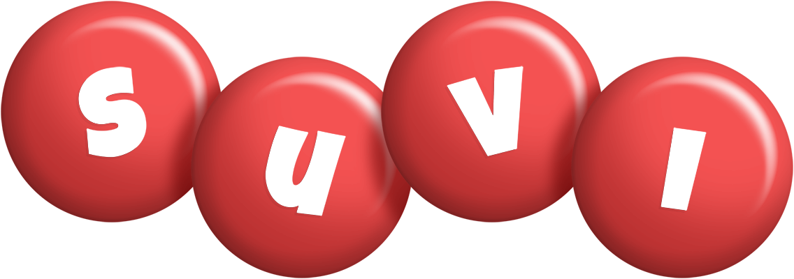 Suvi candy-red logo