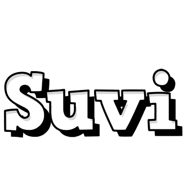 Suvi snowing logo