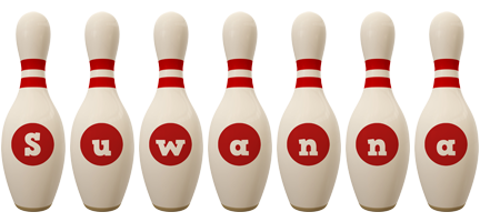 Suwanna bowling-pin logo