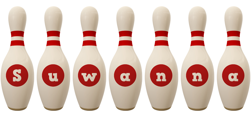 Suwanna bowling-pin logo