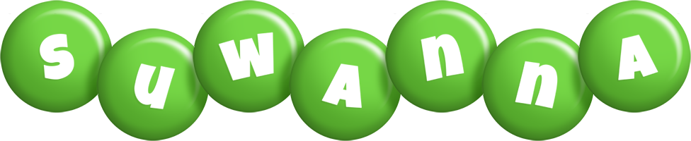 Suwanna candy-green logo