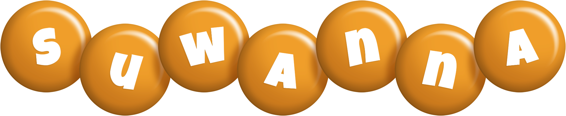 Suwanna candy-orange logo