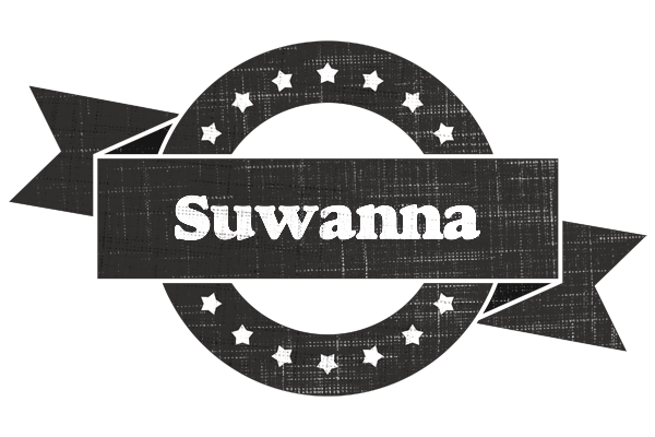 Suwanna grunge logo
