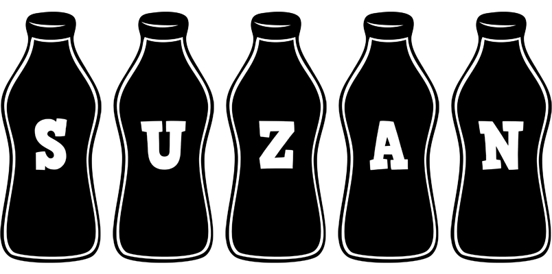 Suzan bottle logo