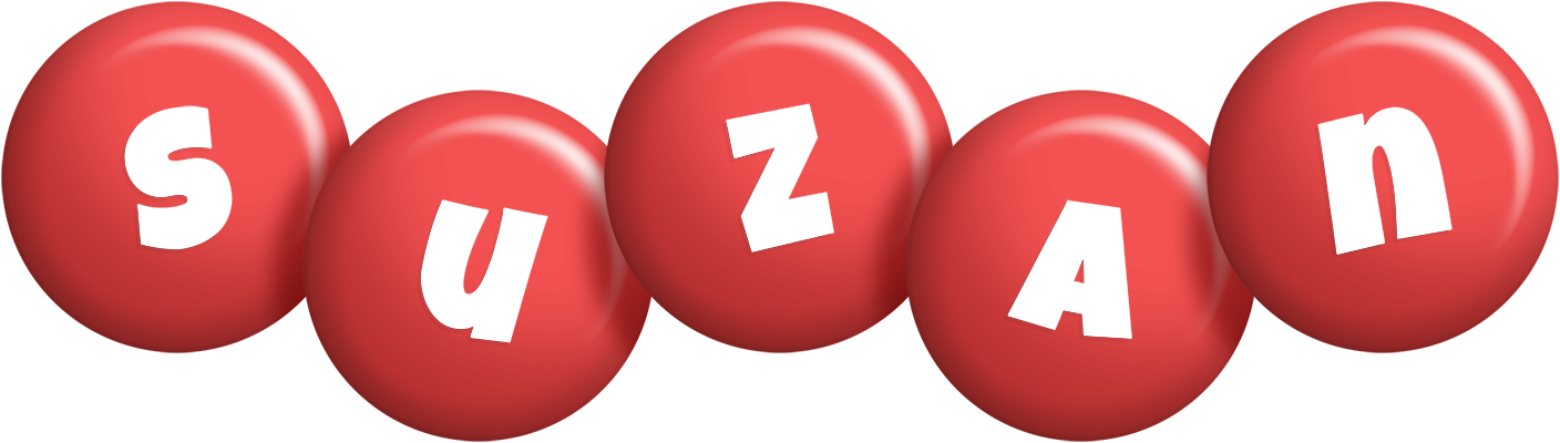 Suzan candy-red logo