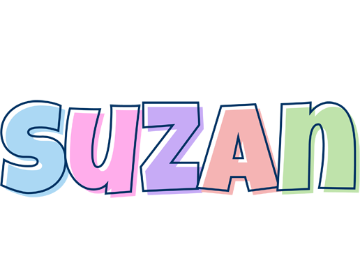 Suzan pastel logo