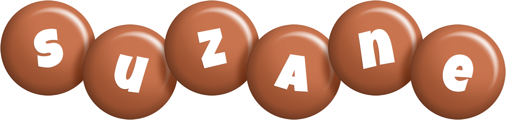 Suzane candy-brown logo