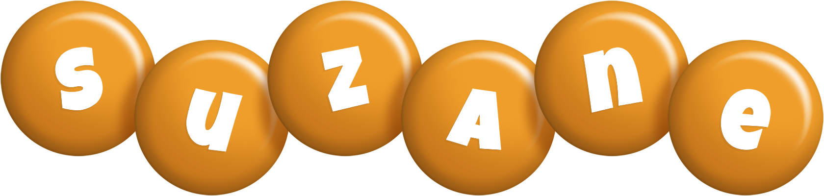 Suzane candy-orange logo