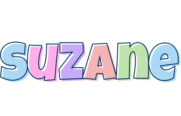 Suzane pastel logo