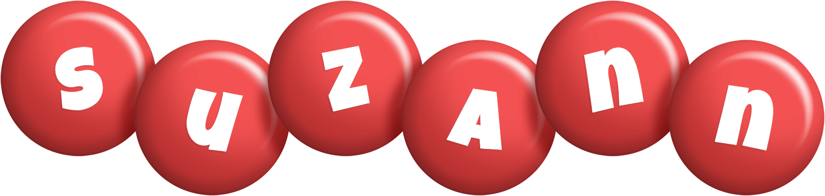 Suzann candy-red logo