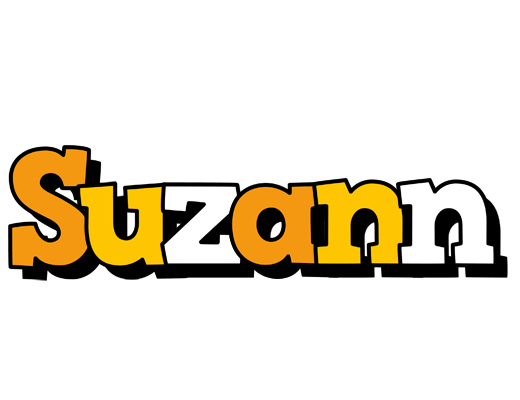 Suzann cartoon logo