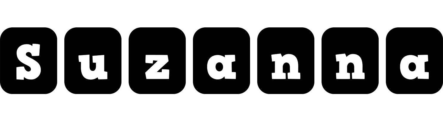 Suzanna box logo
