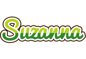 Suzanna golfing logo