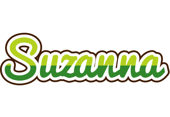 Suzanna golfing logo
