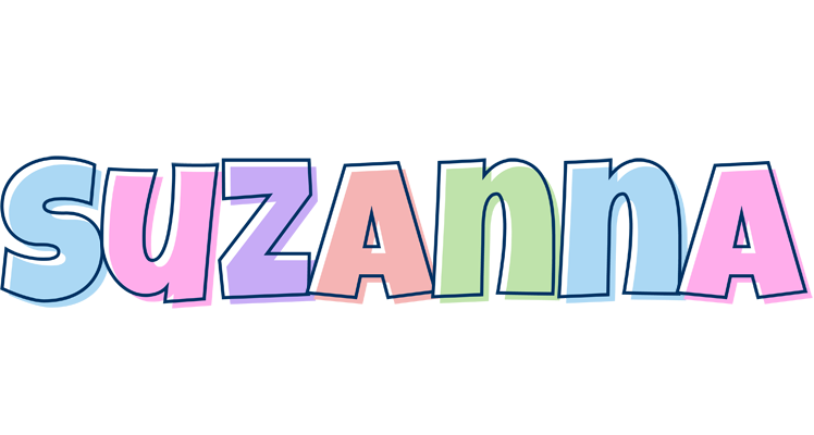 Suzanna pastel logo