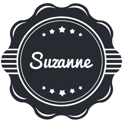 Suzanne badge logo