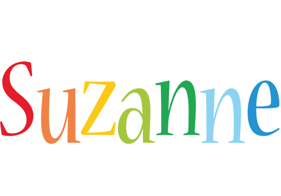 Suzanne birthday logo