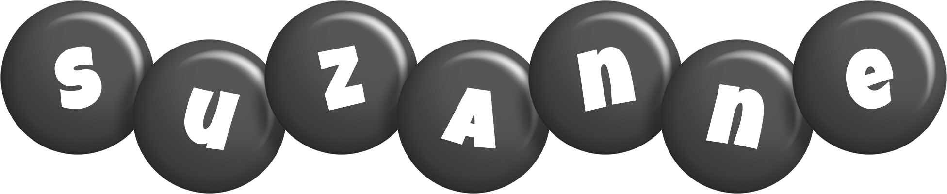 Suzanne candy-black logo