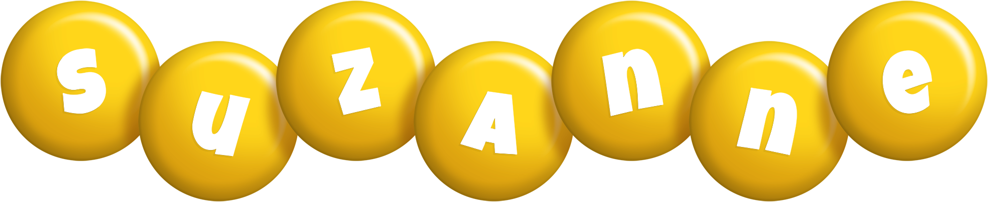 Suzanne candy-yellow logo