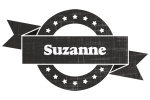 Suzanne grunge logo