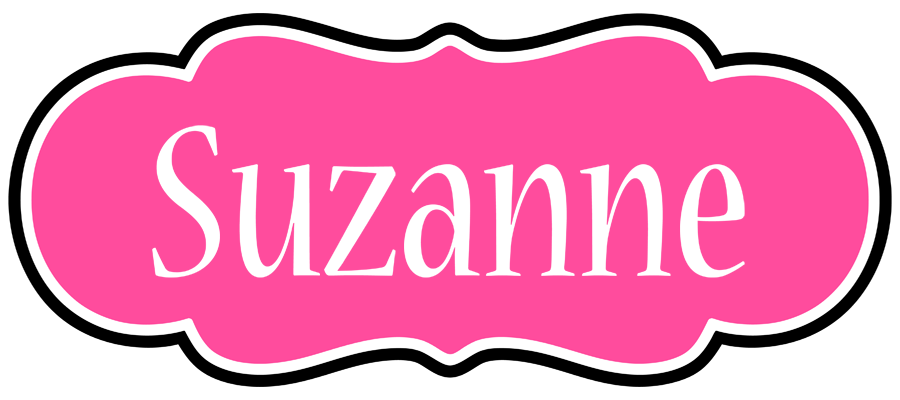 Suzanne invitation logo