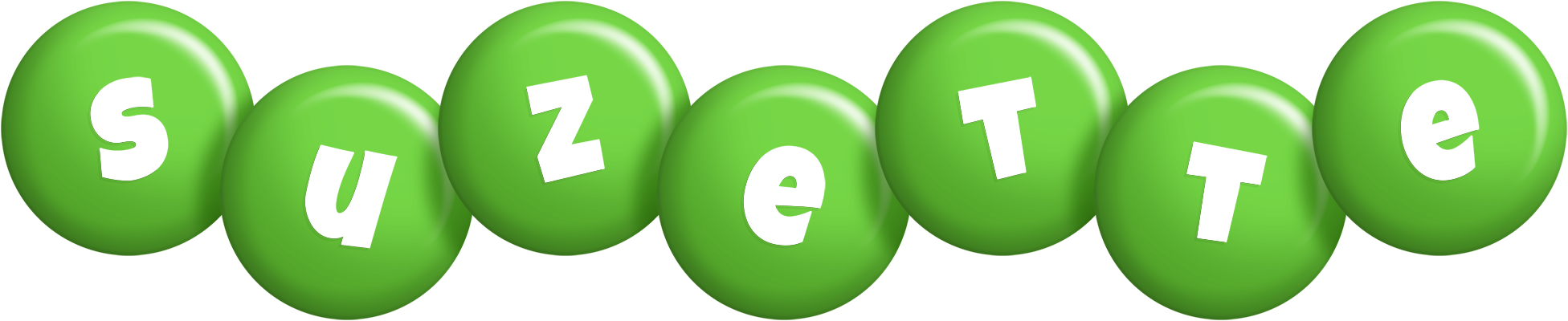 Suzette candy-green logo