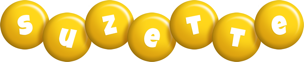 Suzette candy-yellow logo