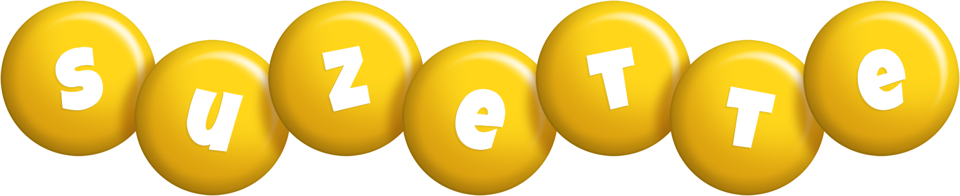Suzette candy-yellow logo