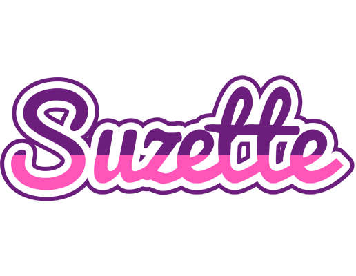 Suzette cheerful logo