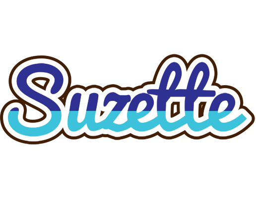 Suzette raining logo