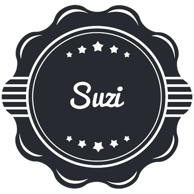 Suzi badge logo