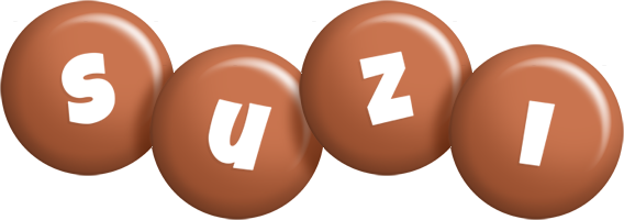 Suzi candy-brown logo