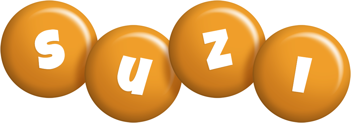 Suzi candy-orange logo