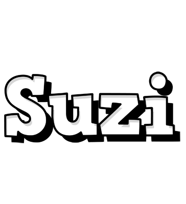 Suzi snowing logo