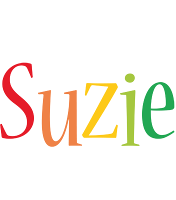 Suzie birthday logo