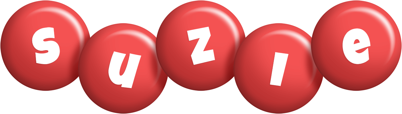 Suzie candy-red logo