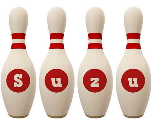 Suzu bowling-pin logo