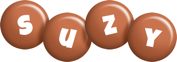 Suzy candy-brown logo