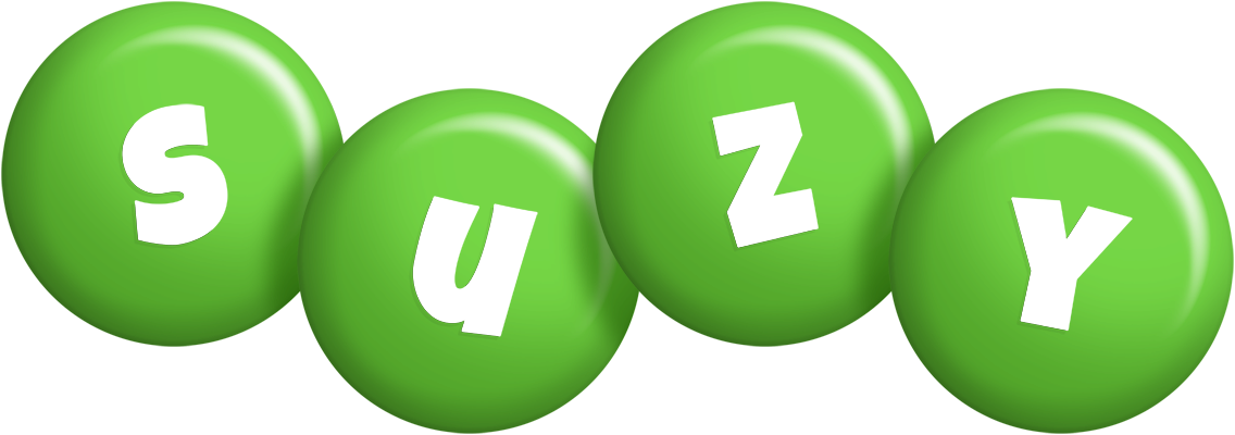 Suzy candy-green logo