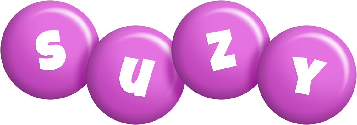 Suzy candy-purple logo