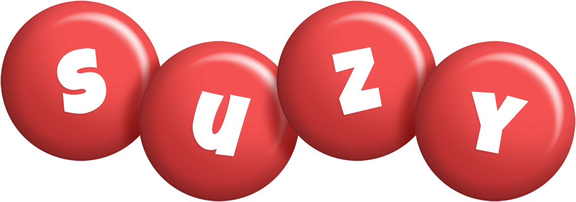 Suzy candy-red logo