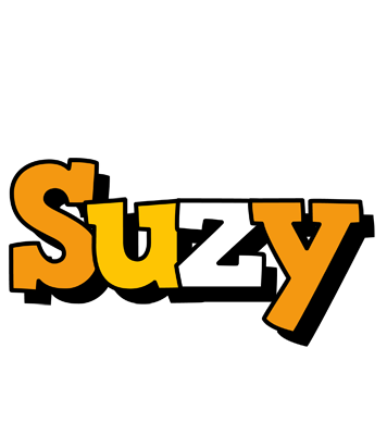 Suzy cartoon logo