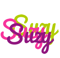 Suzy flowers logo