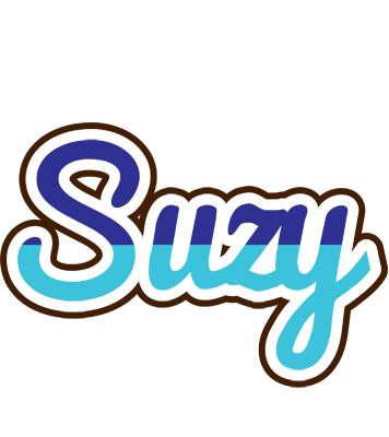 Suzy raining logo