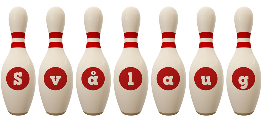 Svålaug bowling-pin logo
