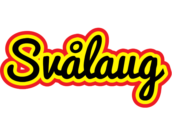 Svålaug flaming logo