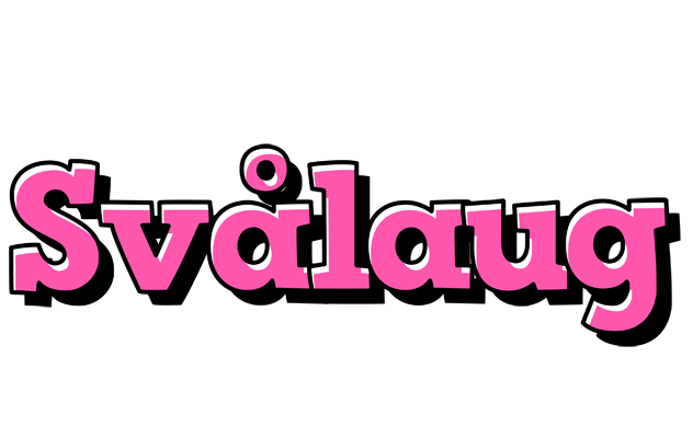 Svålaug girlish logo