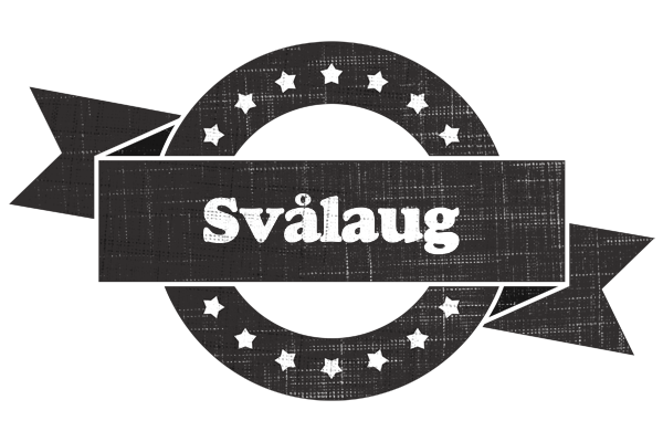 Svålaug grunge logo